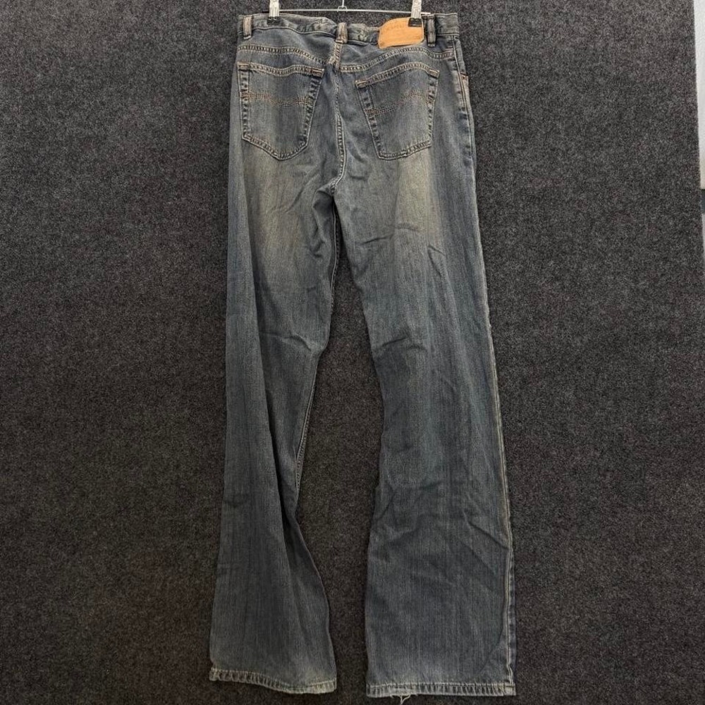 Vintage Express Relaxed Fit Blue Denim Jeans Mens 32x32 Y2K Everyday Wash Baggy